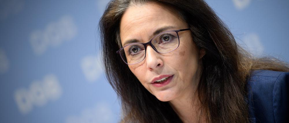 Yasmin Fahimi, Vorsitzende des Deutschen Gewerkschaftsbundes (DGB), hält das Maßnahmenpaket für die Rente für „unzureichend“.