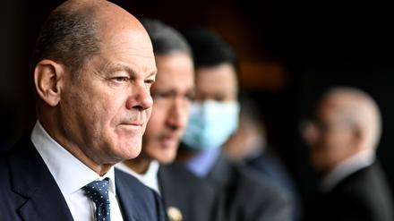 Kanzler Scholz (hier bei der Asien-Pazifik-Konferenz in Singapur) will die Beziehungen zu Südostasien ausbauen.
