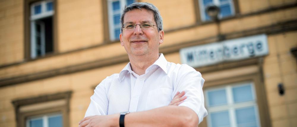 Wittenberges Bürgermeister Oliver Hermann (parteilos) sieht in den Kürzungsplänen für Kommunen „einen Vertrauensbruch, wie er schärfer kaum geht“.