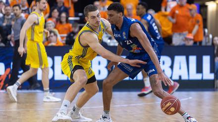 Eng ging es her zwischen den Seawolves und Alba.