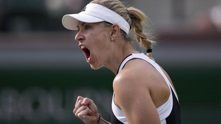 Geschafft. Angelique Kerber ist weiter.