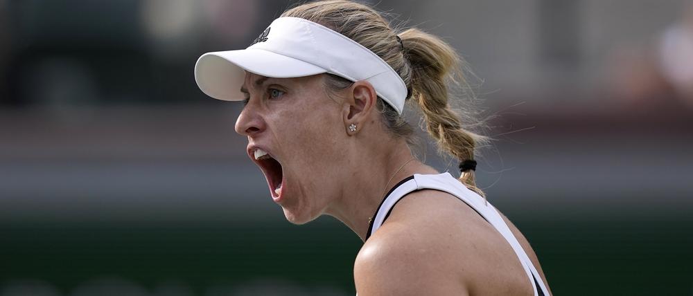 Geschafft. Angelique Kerber ist weiter.