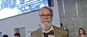 Wulf Herzogenrath bei einer Ausstellungseröffnung im Jahr 2019.