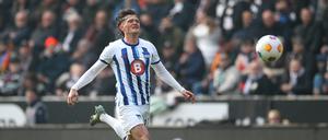 Bei Herthas Fabian Reese funktionierte gegen den FC St. Pauli fast nichts mit Ball.