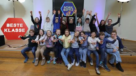 Ist das die beste Klasse Deutschlands? Die 6L des Humboldt-Gymnasiums Potsdams wollte es wissen.
