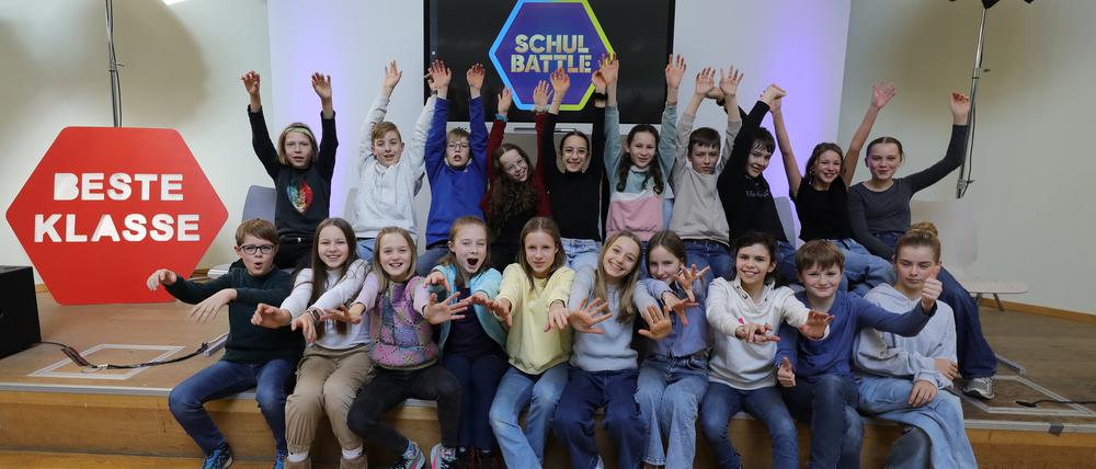 Ist das die beste Klasse Deutschlands? Die 6L des Humboldt-Gymnasiums Potsdams wollte es wissen.