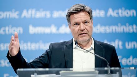 Wirtschaftsminister Robert Habeck.