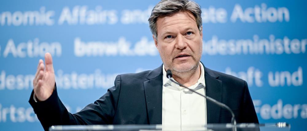 Wirtschaftsminister Robert Habeck.