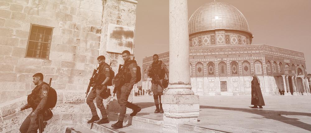 Heiliger Ort: der Jerusalemer Tempelberg.
