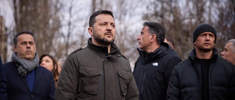 Die offizielle Amtszeit von Wolodymyr Selenskyj als Präsident der Ukraine läuft im Mai nach fünf Jahren ab. 