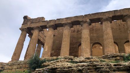 Der Concordia-Tempel in Agrigent.