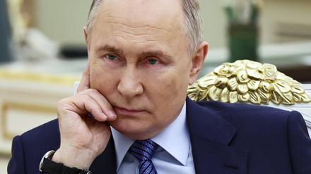 Wladimir Putin, Präsident von Russland.