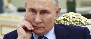 Wladimir Putin, Präsident von Russland.