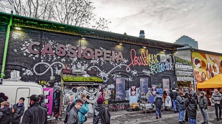 Das Cassiopeia auf dem RAW-Gelände in Berlin-Friedrichshain.