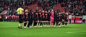 Viel zu feiern gibt es bislang in dieser Saison bei Bayer.