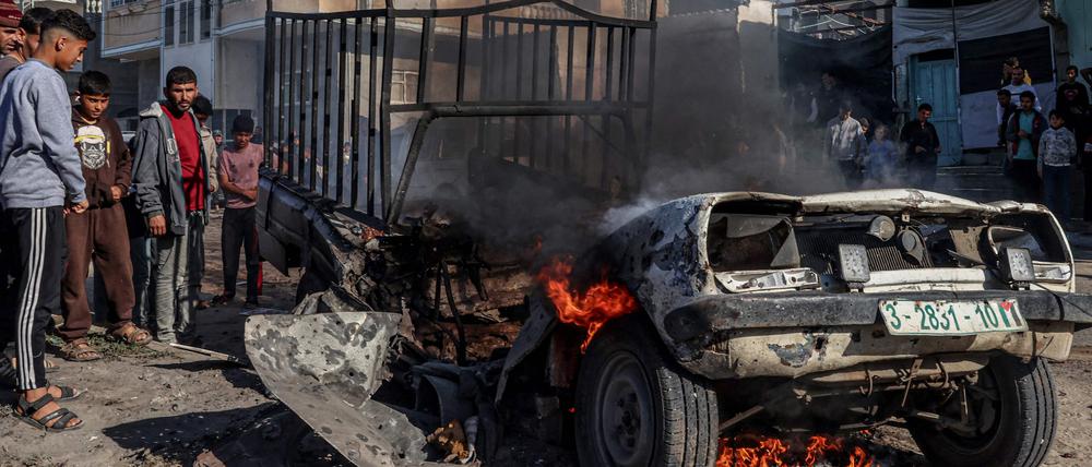 Ein Hamas-Kommandeur soll in Rafah getötet worden sein.