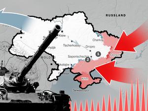 Teaserbild Ukrainekarte