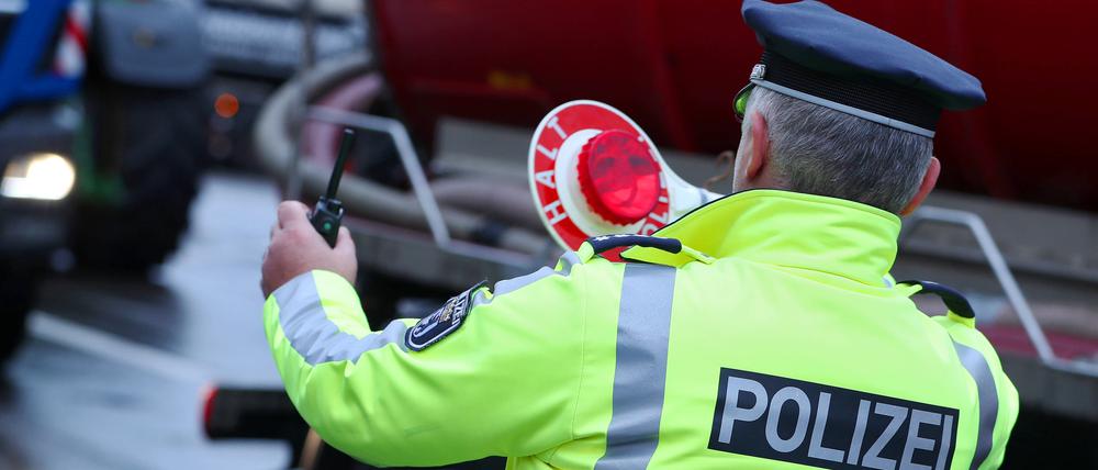 Tempokontrollen mit Lasern sind personalintensiv.