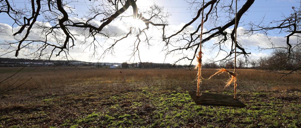 Unverbaute Landschaft: So soll der Norden des Ortsteils zunächst weiter aussehen.