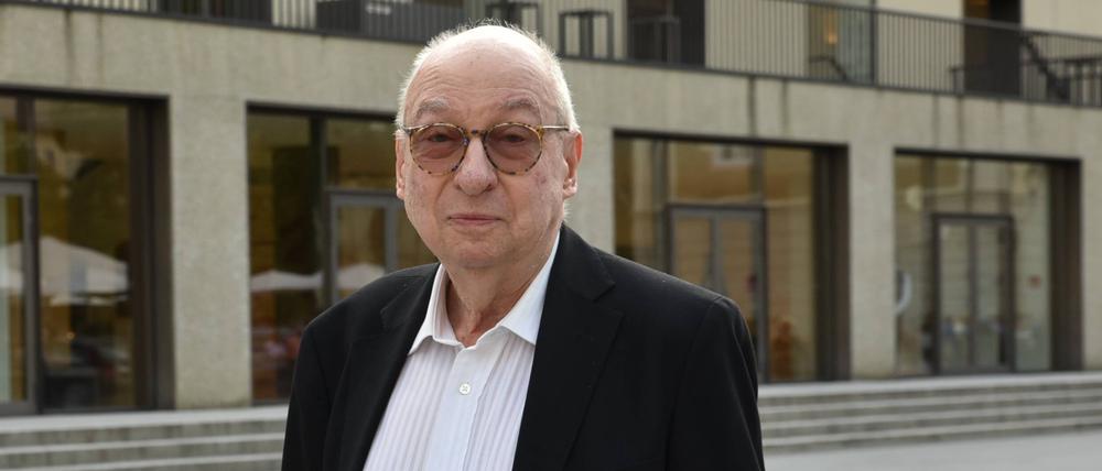  Aribert Reimann, Komponist der Oper, Lear, Premiere, Salzburger Festspiele,