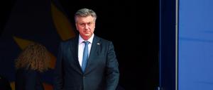 Nach Ansicht von Kritikern will Andrej Plenkovic durch die vorgezogenen Neuwahlen den Abwärtstrend seiner Partei unterbrechen.