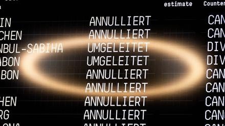 Wegen zahlreicher Streiks an Flughäfen müssen derzeit viele Flüge annulliert werden.