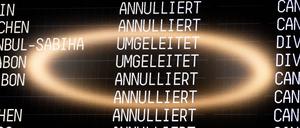Wegen zahlreicher Streiks an Flughäfen müssen derzeit viele Flüge annulliert werden.