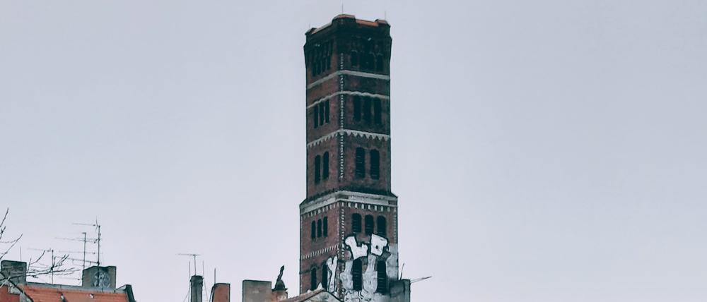 Aus der Zeit Folge 46Schrotkugelturm in Nöldnerstraße in Berlin-Rummelsburg.Bild: Beata Gontarczyk-Krampe (honorarfrei)