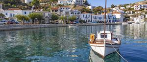 Das ersehnte Idyll: im Hafen einer griechischen Insel.