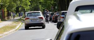 Die Stahnsdorfer Straße in Babelsberg.