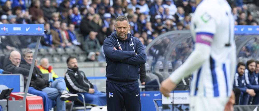 Pal Dardai ist auf die Medien nicht gut zu sprechen derzeit.