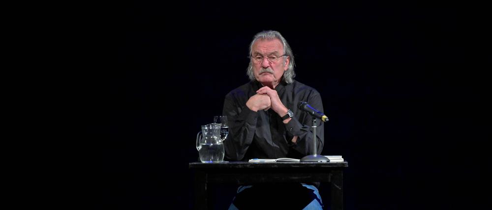 Christoph Ransmayr bei einer Lesung im Jahr 2019.