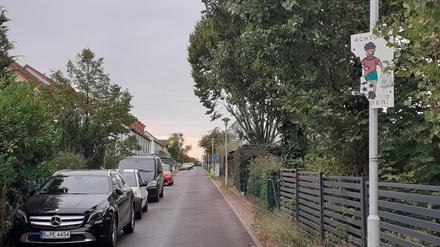Der Vienweg in Berlin-Pankow.