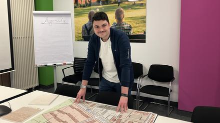 Jarvis W., 23 Jahre, ist im Lehrjahr bei Vonovia. 
