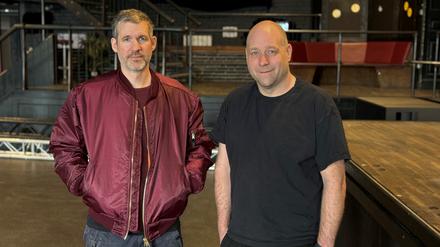 Johannes Bergheim und Holger Kampling vom DJ-Team Aka Aka. 