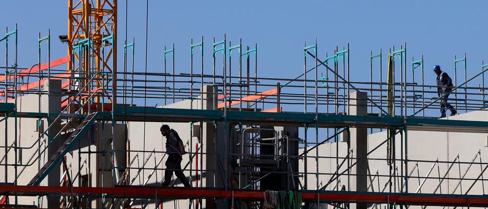 Ihr Ziel von 400.000 neu gebauten Wohnungen pro Jahr ist die Bundesregierung weiter weit entfernt.
