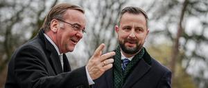 Verteidigungsminister Boris Pistorius (links) und sein polnischer Kollege Wladyslaw Kosiniak-Kamysz.