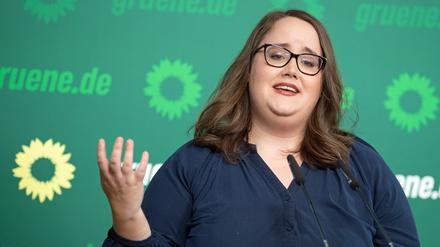 Ricarda Lang spricht sich gegen eine Verschärfung des Streikrechts aus. 