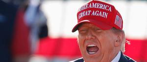 Donald Trump kann eine Millionen-Strafzahlung nicht garantieren.