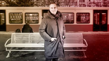 Tim Raue zu Gast beim Ringbahn-Podcast „Eine Runde Berlin“.