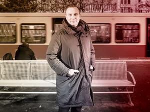 Tim Raue zu Gast beim Ringbahn-Podcast „Eine Runde Berlin“.