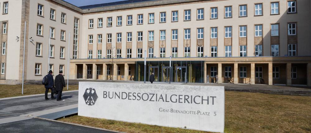 Das Bundessozialgericht in Kassel.