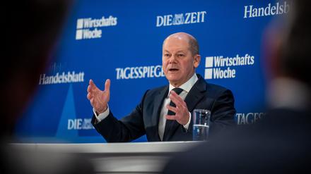 Bundeskanzler Olaf Scholz (SPD)