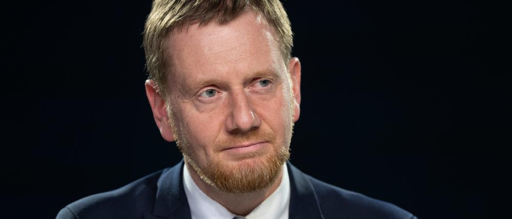 Michael Kretschmer, Ministerpräsident von Sachsen (Archivbild vom 29.02.2024).