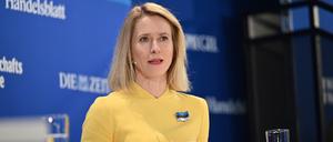 Estlands Premierministerin Kaja Kallas könnte demnächst das Amt der europäischen Chefdiplomatin übernehmen.
