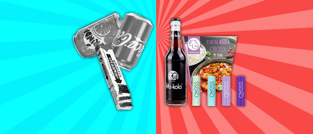 Trend-Marken wie Oyess oder Fritz-Kola machen Traditionsmarken das Leben zunehmend schwer.