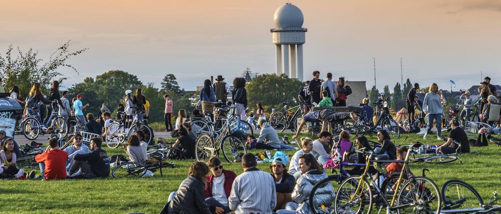 Braut sich da etwas zusammen über dem Tempelhofer Feld?