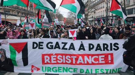 Für die Spiele in Paris ist mit mehreren Pro-Palästina-Protestzügen zu rechnen.