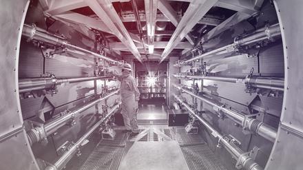 Im Lawrence Livermore National Laboratory in Kalifornien wird an der Kernfusion geforscht.