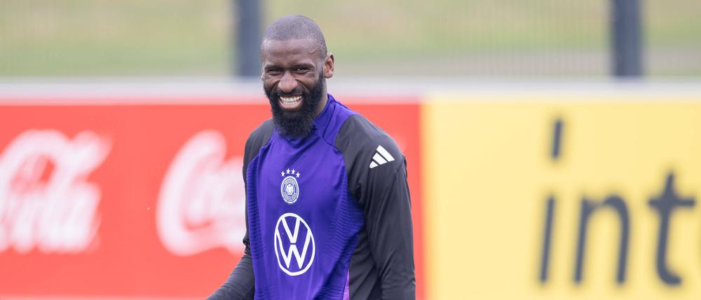 Antonio Rüdiger ist für Bundestrainer Nagelsmann der Abwehrchef im deutschen Nationalteam.
